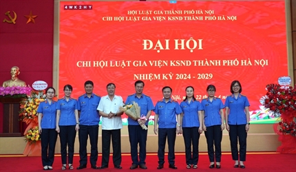 Đại hội Chi hội Luật gia Viện KSND thành phố Hà Nội nhiệm kỳ 2024 - 2029